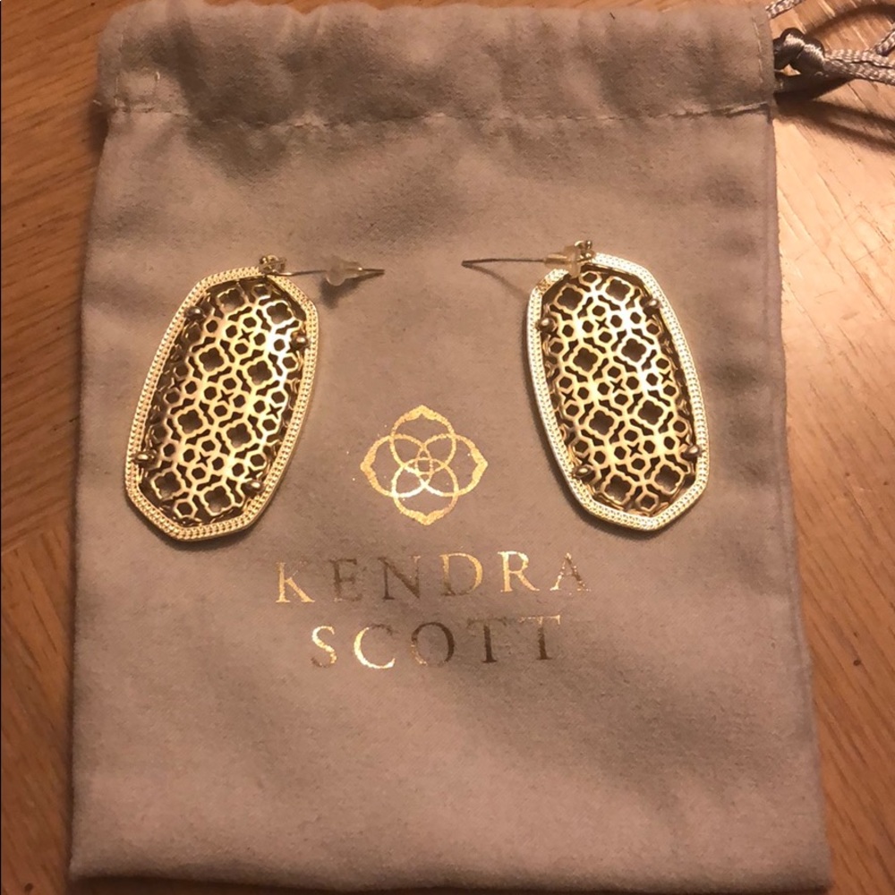 Kendra Scott Gold Earrings